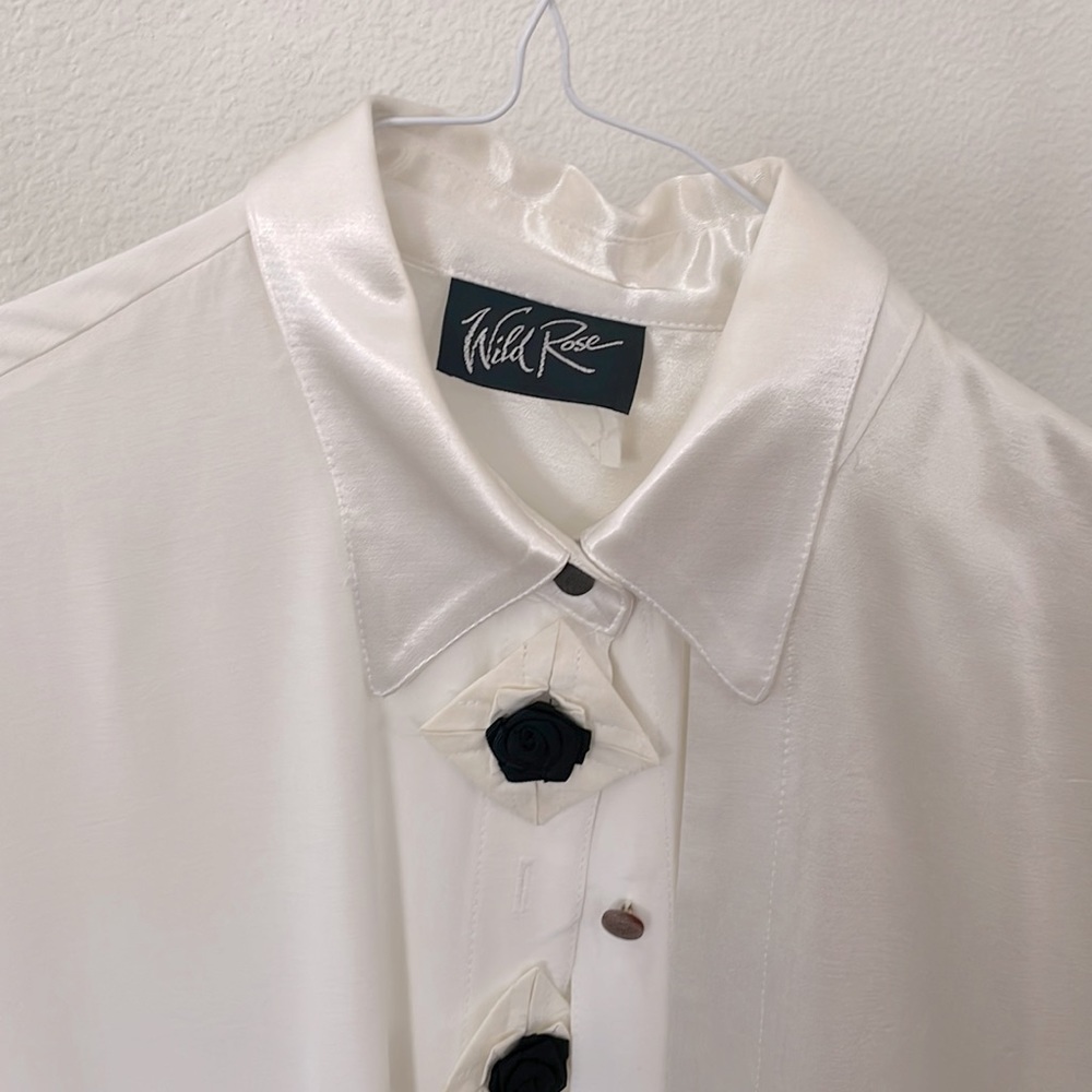 Vintage Blouse & Pants set Wild Rose